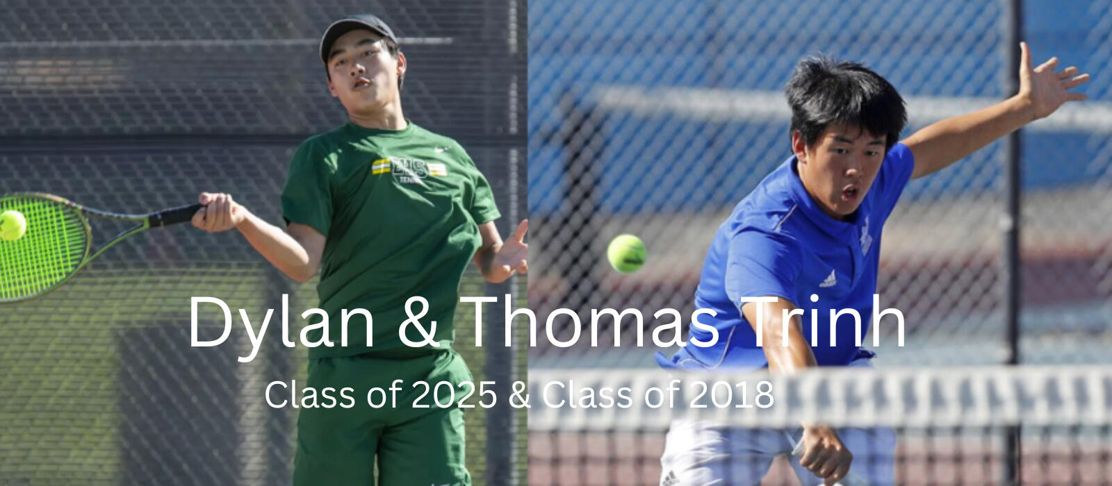 Dylan and Thomas Trinh - Tennis Players and Brothers